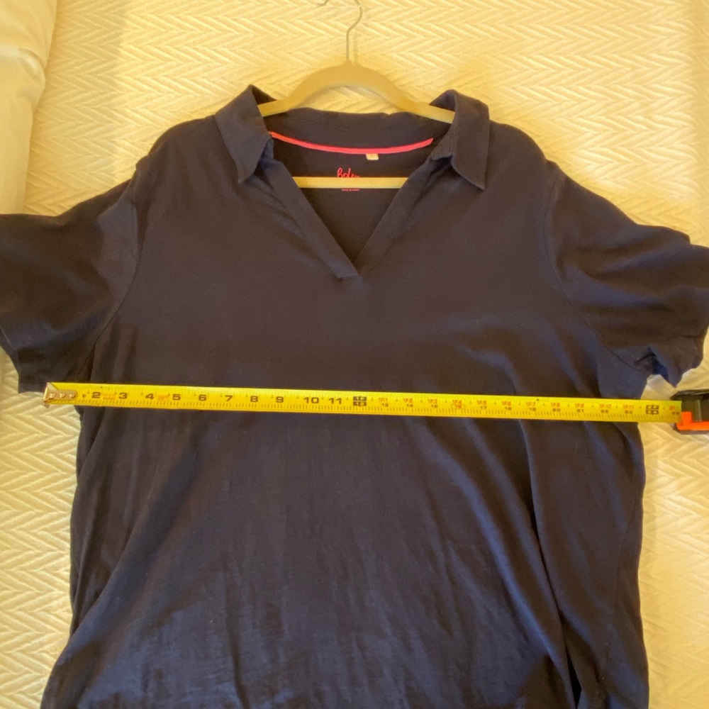 Casual Navy Polo Shirt - Picture 3 of 5